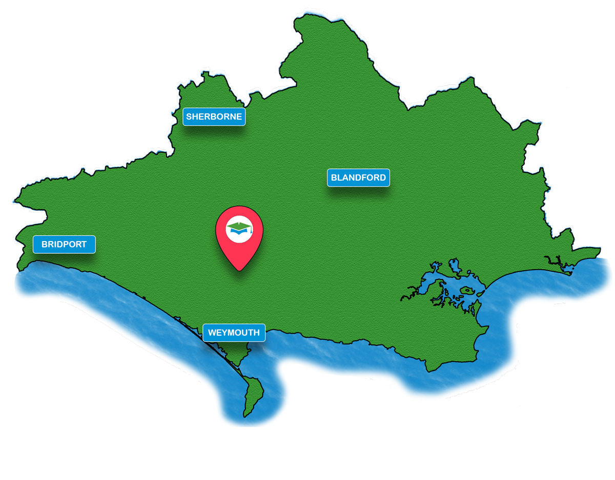 School trip Isle of Wight location map for The Keep Military Museum